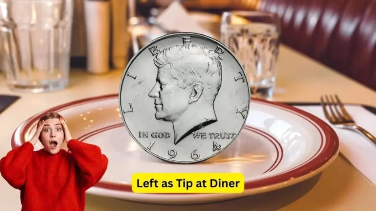 Kennedy Coin Left as Tip at Diner Now Making Headlines Nationwide